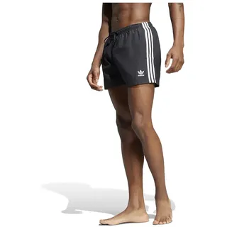 Adidas Originals Adicolor 3 Stripes 5 ́ ́ Badeshorts - Black - XS