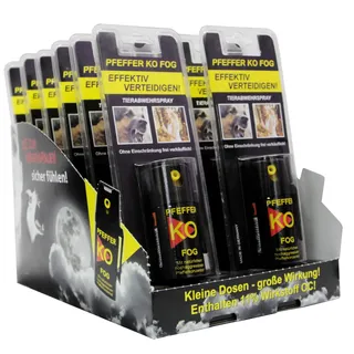 Ballistol Set Display Pfeffer-KO Theke Fog, 24274