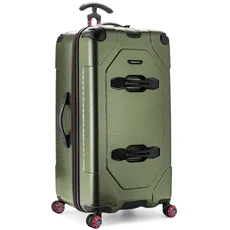 Traveler's Choice Maxporter II Hartschalen-Koffer aus Polycarbonat mit Spinnrollen, Dunkelgrün, 30" Trunk Luggage, Maxporter II Hartschalen-Koffer aus Polycarbonat mit Spinnrollen
