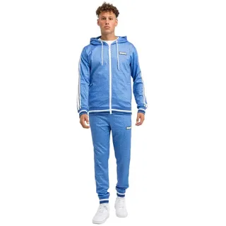 Lonsdale Chain Trainingsanzug - Navy / Baby Blue / Blue - M