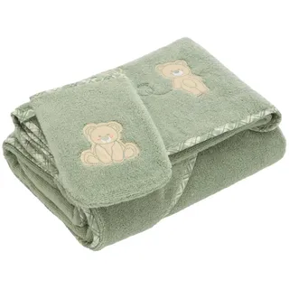 VOSSEN Teddy Bear Handtuch 50 x 100 cm Eucalyptus