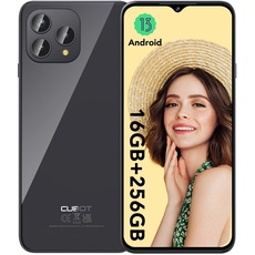 CUBOT P80 – 6,5-Zoll-FHD+-Smartphone, 8 GB und 256 GB, 48-MP-Dreifachkamera, 5200-mAh-Akku, Android 13, OctaCore-Prozessor, Farbe Schwarz