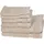 Cuddly Handtuchset 6-tlg. beige