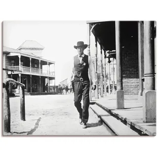 Artland Wandbild »Zwölf Uhr Mittags 1952 II« Film 1 Stk. tlg. als Leinwandbild, Poster in verschied. Größen, schwarz