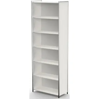 Kerkmann Lago Aktenregal 80,0 x 38,0 x 220,0 cm weiß