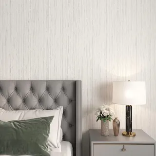 Livelynine Selbstklebende Tapete Beige Grastuch Struktur Tapeten Schlafzimmer Hell Wasserdicht Klebefolie Möbel Beige Leinen Optik Möbelfolie Selbstklebend Küche Badezimmer Schrank Gaderobe 40CMx2M