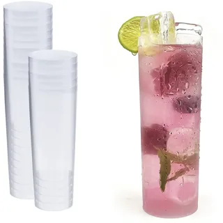 Silverkitchen Plastikbecher 0,3 l Transparent 16 St.