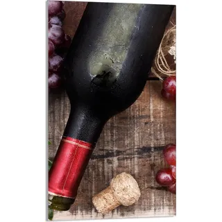 Herdabdeckplatte 30x52 Ceranfeld Abdeckung Spritzschutz Glasplatte Deko Schneidebrett, Wein Holz