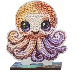 Craft Buddy Crystal Art Buddies Octopus Diamond Painting