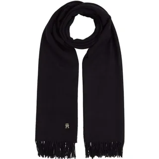 Tommy Hilfiger Damen Schals AW0AW15349 BDS Farbe: Schwarz Größe: Einheitsgröße - Schwarz