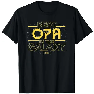 Star Wars Best Opa in The Galaxy Birthday Father’s Day T-Shirt
