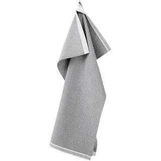 framsohn frottier Geschirrtuch »Modern Kitchen Raute, aus 100% Baumwolle, sehr saugfähig« Geschirrtücher im zeitlosen Rauten Design, Maße je Tuch ca. 50x70 cm, grau