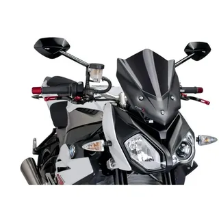 Puig 7040C New Generation Naked Sport optimierte Aerodynamik, Carbon