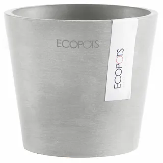 ecopot Ecopots Pflanztopf Amsterdam Mini Weißgrau 10,5 cm