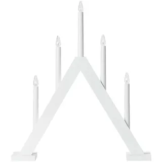 Markslöjd MARKSLOJD Ariele Adventskerzenständer, weiß, 47 cm