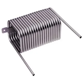 ich-zapfe Bier Kühl- und Beruhigungsschlange aus CNS 10 x 10 cm eckig