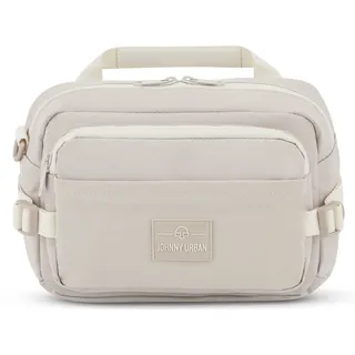 Johnny Urban Bauchtasche Herren & Damen Beige - Travis - Geräumige Gürteltasche Groß für Wandern Reisen Outdoor - Verstellbarer Gurt & Wasserabweisend