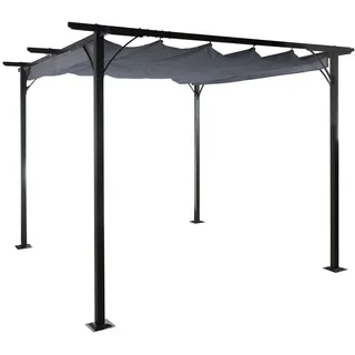 Pergola C42 3,5 x 3,5 m Grau
