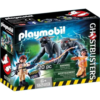 PLAYMOBIL 9223 Ghostbusters Venkman und Terror Dog