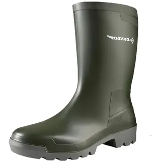 Dunlop Hobby lang Gummistiefel Dunkelgrün 41