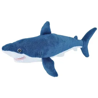 Wild Republic Pluschtier Makohai - Haie/Fische - 40 cm - Blau