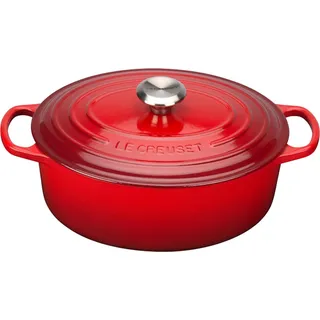 Le Creuset Signature Bräter 27 cm oval kirschrot