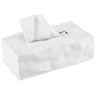Essey Kosmetikbox, Desgin Kosmetiktücherbox Wipy Cube II, rechteckiger Tuchspender weiß
