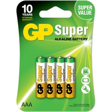 Bild von Super Alkaline AAA 1,5V LR3 GP24AE-2U4 Blister)