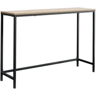 [en.casa] Kronoby Konsolentisch 100x80x30 cm Schwarz