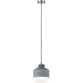 Paulmann 79616 Neordic Helin Pendelleuchte max. 1x20W Hängelampe für E27 Lampen Deckenlampe Grau/Satin 230V Beton/Glas ohne Leuchtmittel