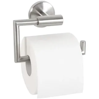 bremermann Toilettenpapierhalter Piazza, Edelstahl, matt , Metall , 15.5x11x6 cm , Badezimmer, WC Ausstattung, Toilettenpapierhalter