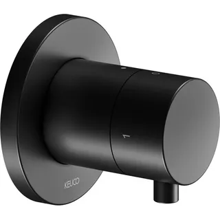 Keuco IXMO Umstellventil Unterputzmodell für 2 Verbraucher mit Comfort Griff Schwarz 59557371001