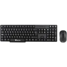 Bild EUPHORIA- 2.4 GHz Wireless Maus und Tastatur Kit, Französisch AZERTY, Schwarz