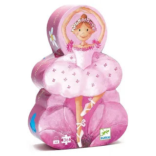 Djeco Puzzle - Ballerina - Lern- und interaktives Spiel für Kinder