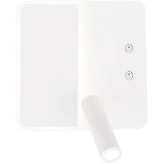Led-Bilderleuchte , Weiß , Metall , A , 13x18x18 cm , RoHS, Europäischer Sicherheitsstandard , Touch-Schalter (on/off) , Lampen & Leuchten, Leuchtenserien
