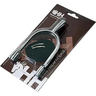 Hispano Hipica Women Chrome-plated Flat End English Sporen Silber 30 mm Silber 30 mm - Silber