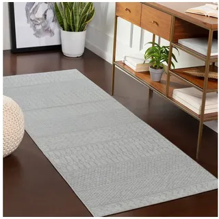 livabliss »CIXI« rechteckig 11 mm Höhe Skandinavischer Teppich, Kurzflor Boho-Wohnzimmerteppich, Läufer,