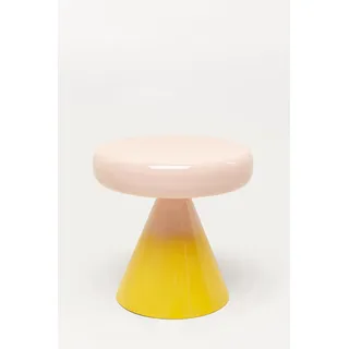 Kare DESIGN Beistelltisch Rici 70366 Metall Gelb 42 cm