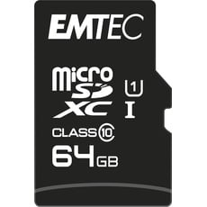 Bild von microSDXC Gold+ 64GB Class 10 + SD-Adapter
