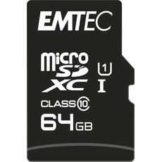 Bild microSDXC Gold+ 64GB Class 10 + SD-Adapter