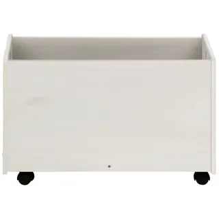 LÜTTENHÜTT Truhe »Alpi« Kiefernholz, in verschiedenen Farbvarianten erhältlich, Höhe 43 cm, weiß