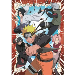 Puzzle 1000 elementów Kompakt Anime Naruto Shippuden