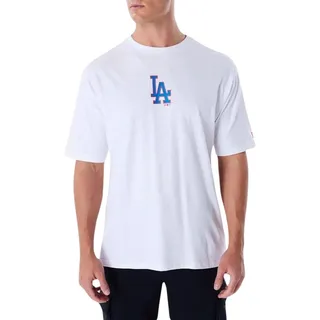 MLB World Series Oversized T-Shirt Oversized Los Angeles Dodgers Whitete Navy