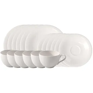 Villeroy & Boch Essential Kaffeeservice 18-tlg. weiß