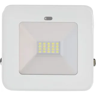 Müller-Licht Außenstrahler LED 20 W IP65 1500 lm mit Bewegungs- und Dämmerungssensor weiß