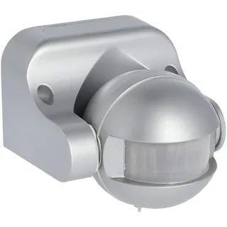 Infrarot Bewegungsmelder Neigbar IP44 180 Grad Silber
