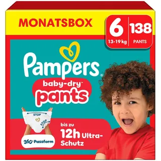 Pampers Baby-Dry Pants Gr. 6 (13-19 kg) 138 St.