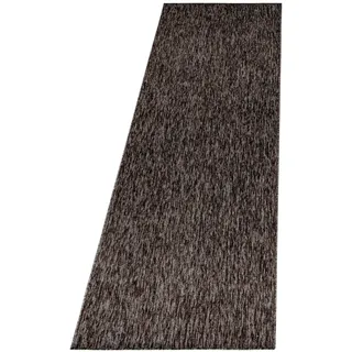 Ayyildiz Teppiche "Nizza 1800 Kurzflorteppich", braun, B:60cm H:6mm L:100cm, Polypropylen, Teppiche, Teppich, pflegeleicht, leicht melierter Kurzflor, ringsum gekettelt, Wohnzimmer