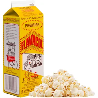 Individual Cartons Premier Flavacol Popcorn Seasoning Salt by Gold Medal
