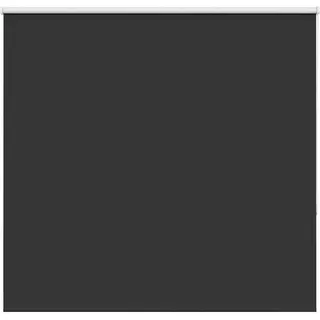 vidaXL Verdunkelungsrollo Schwarz 150x150 cm Stoffbreite 146,6 cm - Schwarz